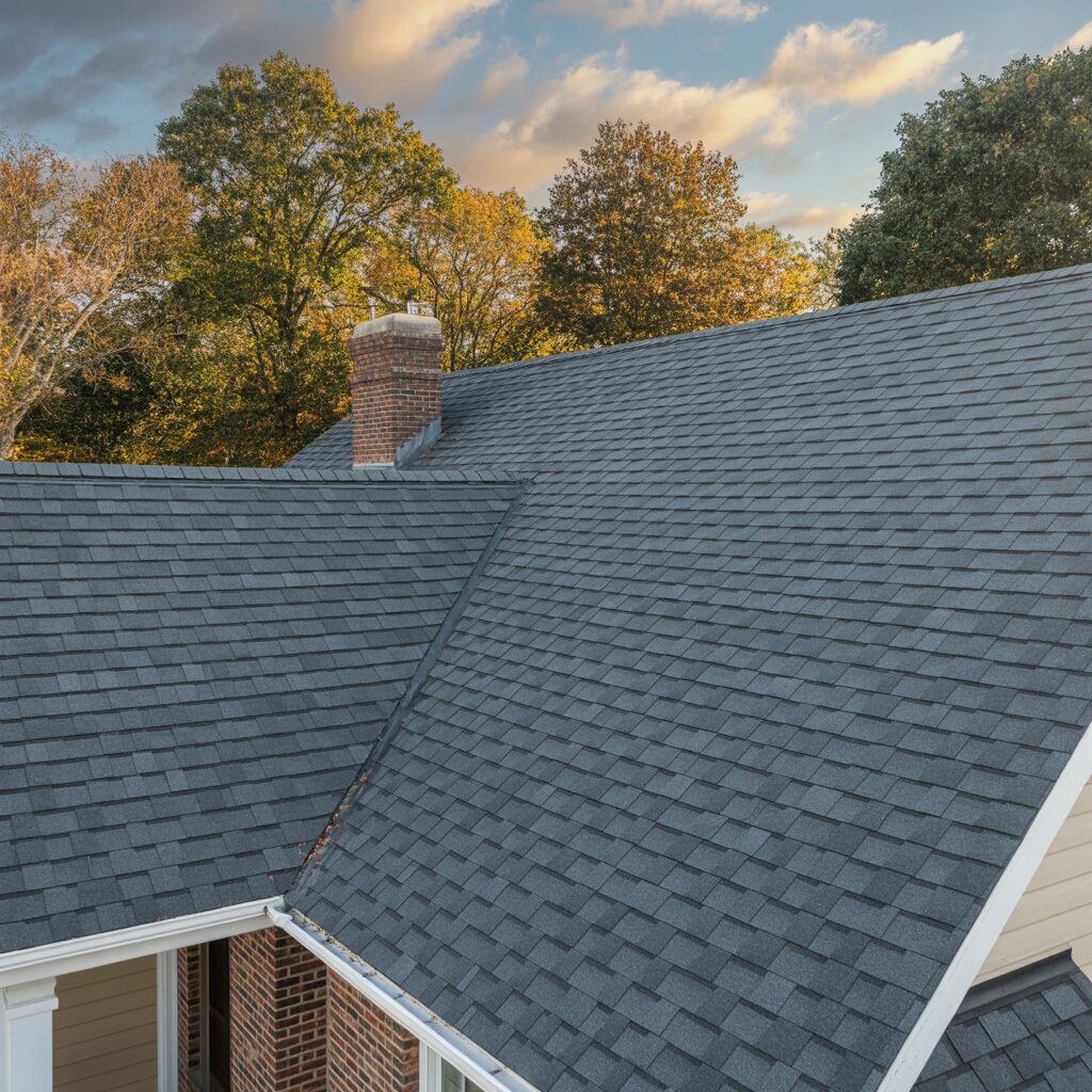 Gutter Replacement Before Leaf Season for Northern Virginia homes surrounded by trees
